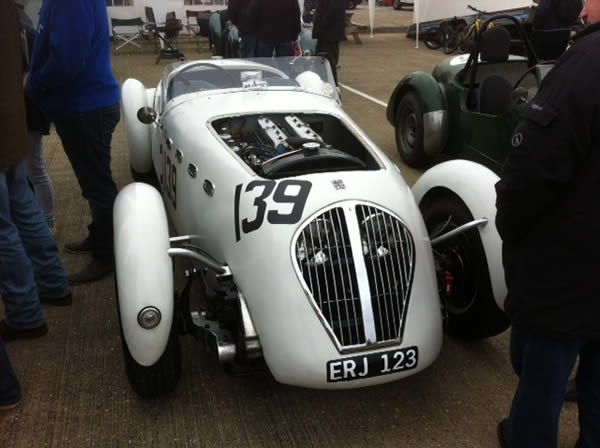 The rebuilt Healey